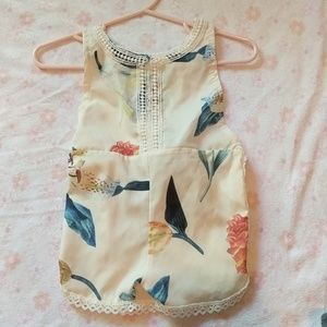 Brand new baby girl summer romper. NWOT