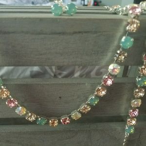 Handmade Swarovski Crystal Set