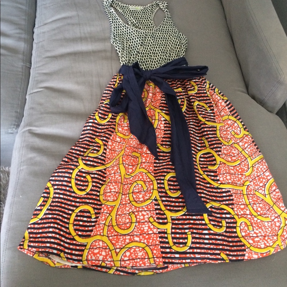 Razor back dress