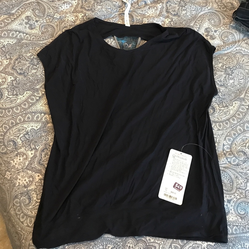 NWT Lululemon If You're Lucky Tee