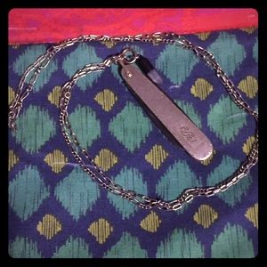 ax + apple knife necklace