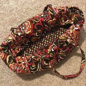 Vera Bradley Large Duffel, Puccini, like new