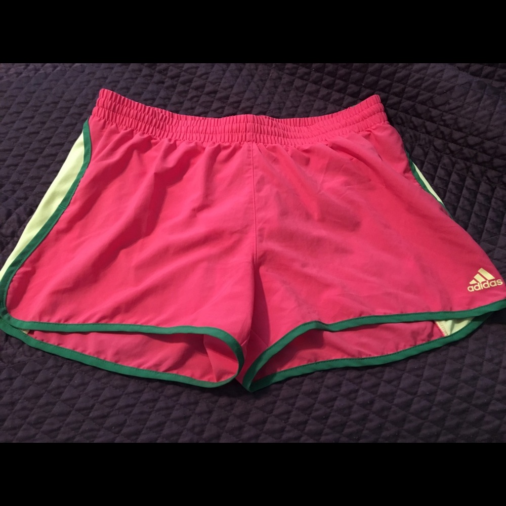 Adidas running shorts size medium