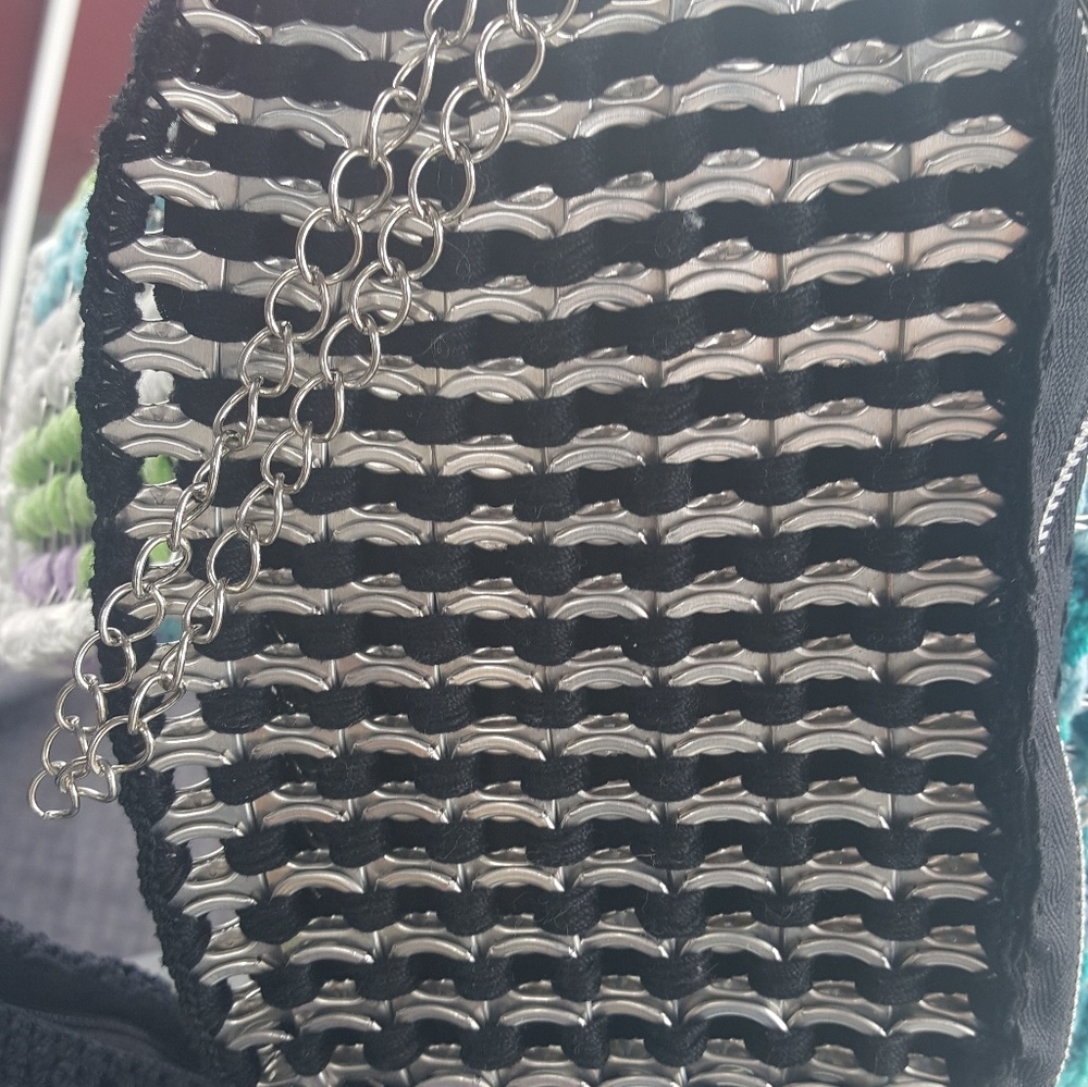 Black Soda Tab Clutch