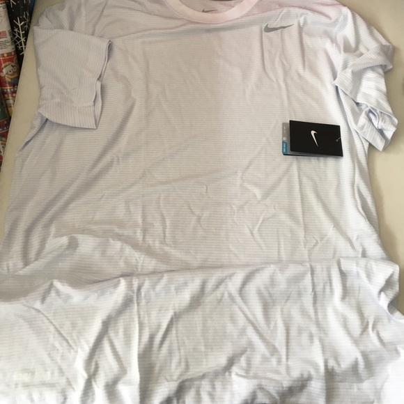 Nike Other - Men's Dri-Fit Touch Stripe Training Shirt NWT XL