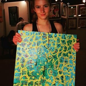 #Abstract #Dopeness painted by owner ! SOLD