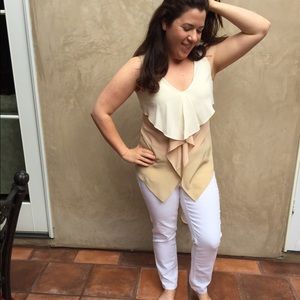 Sleeveless dressy top