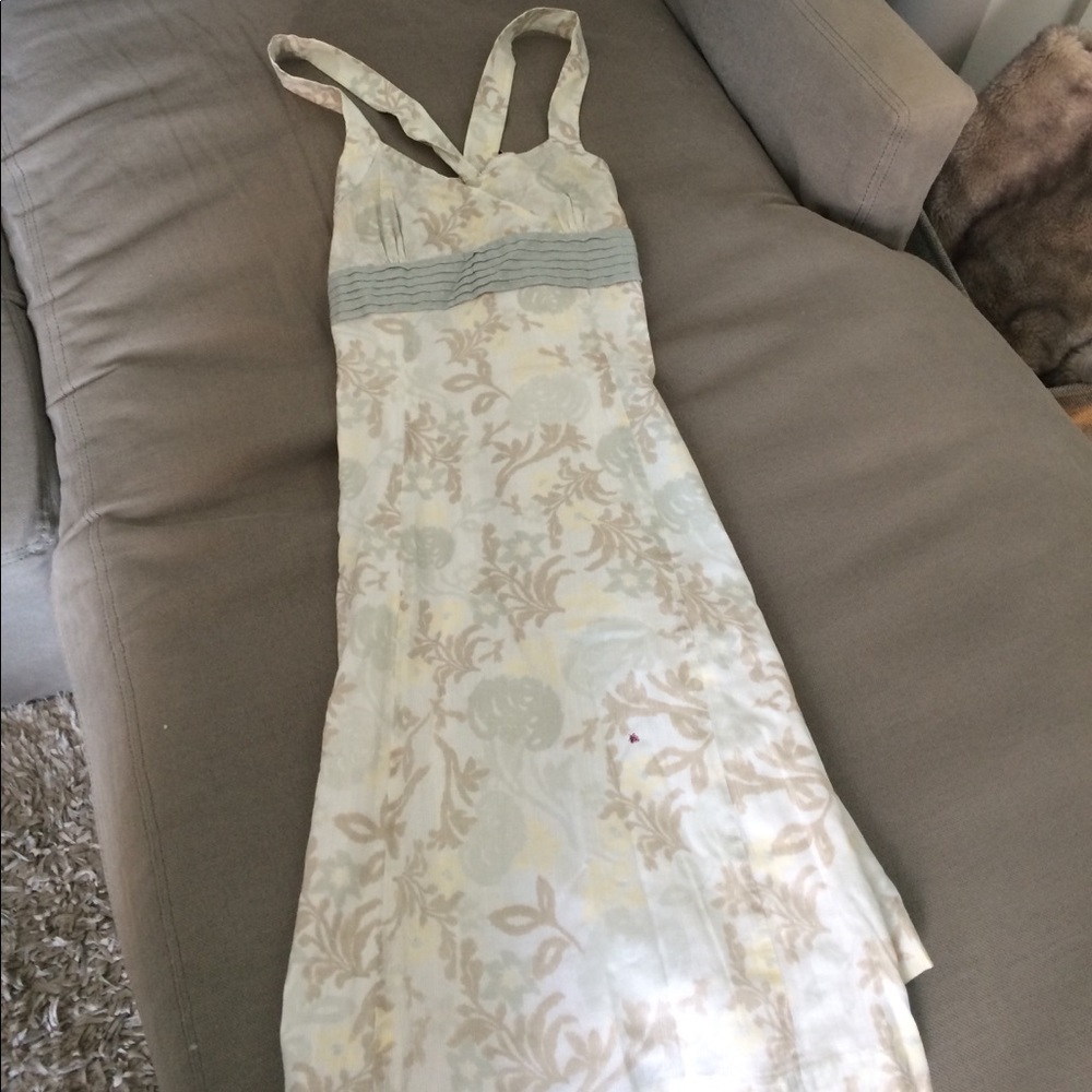 Stunning light blue summer dress
