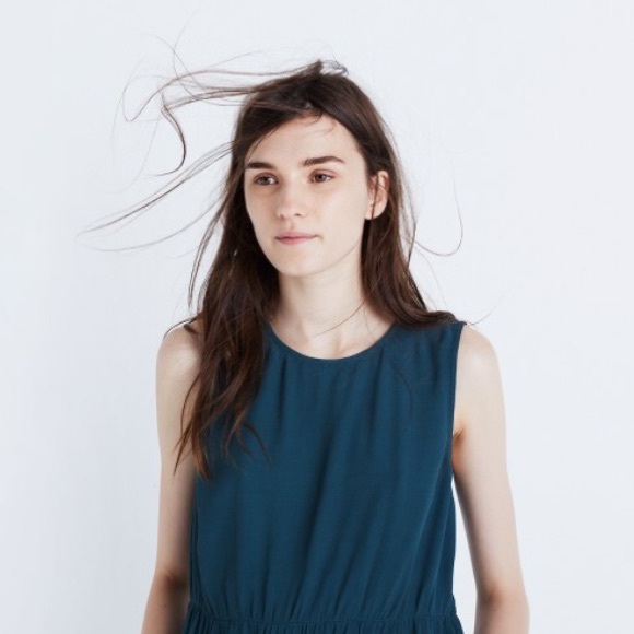 Madewell Ruffle Tank size L - Picture 2 of 4