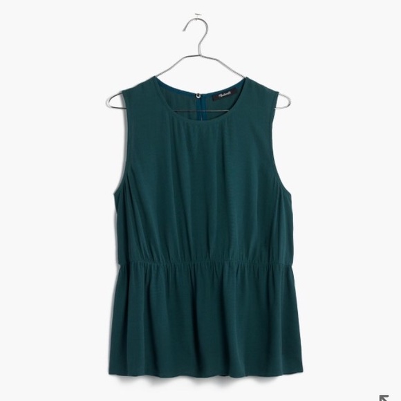 Madewell Ruffle Tank size L - Picture 4 of 4
