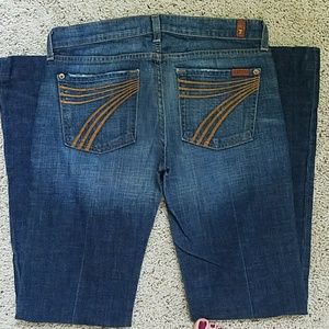7 for All Mankind Dojo denim size 27, inseam 31