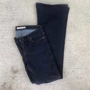 J Brand Dark Babe Starless Flares