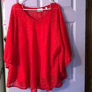 Lace top with matching came. Avenue. Sz 26/38