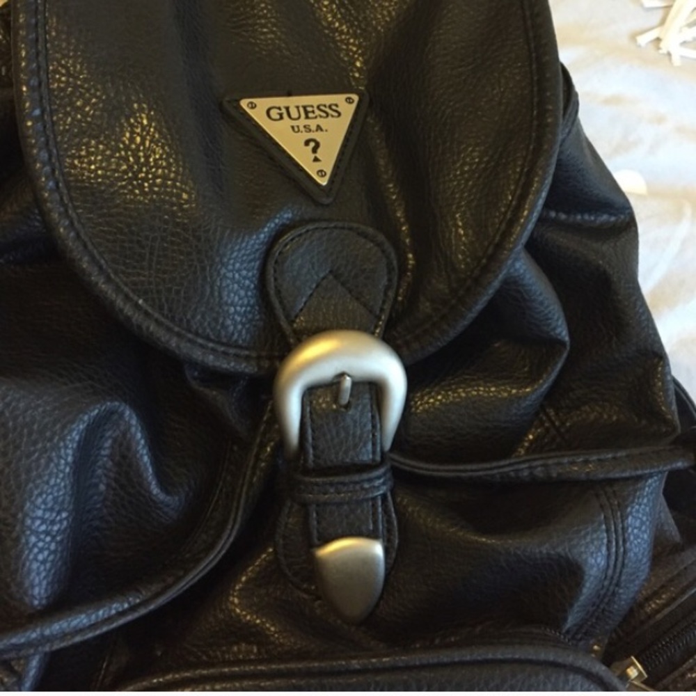 GUESS leather backpack