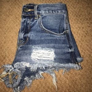 jean shorts