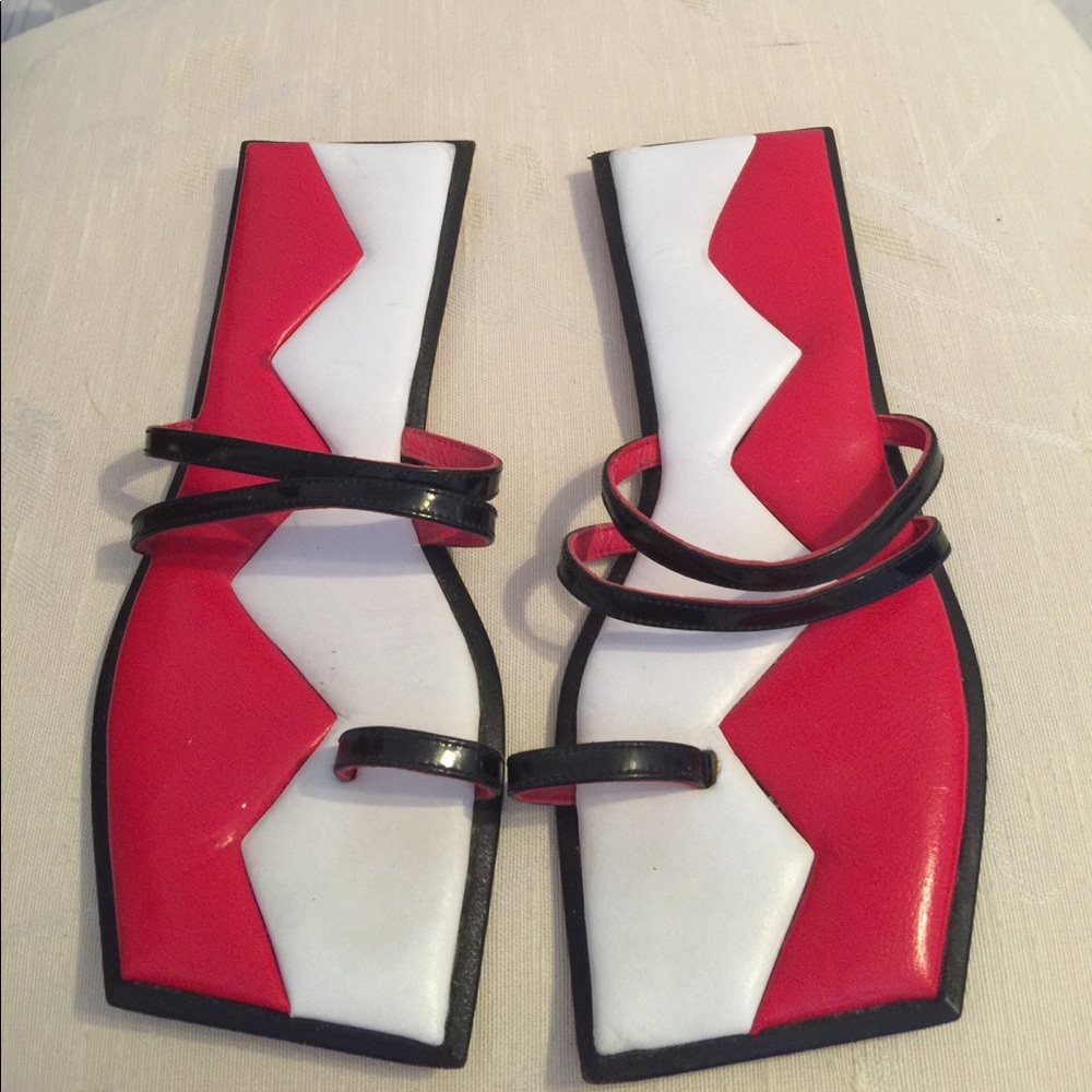 Unusual sandals