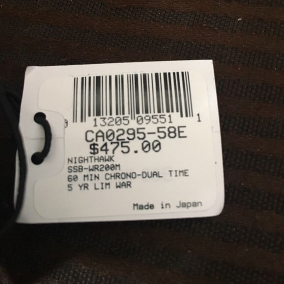 Citizen Nighthawk Eco Drive Watch - Picture 5 of 6