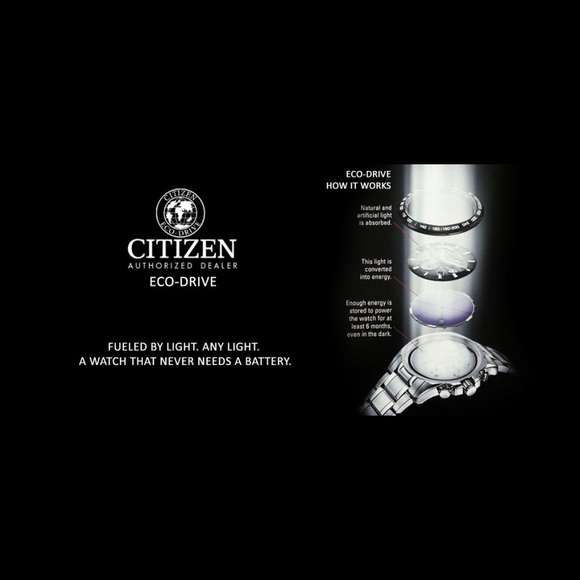 Citizen Nighthawk Eco Drive Watch - Picture 3 of 6