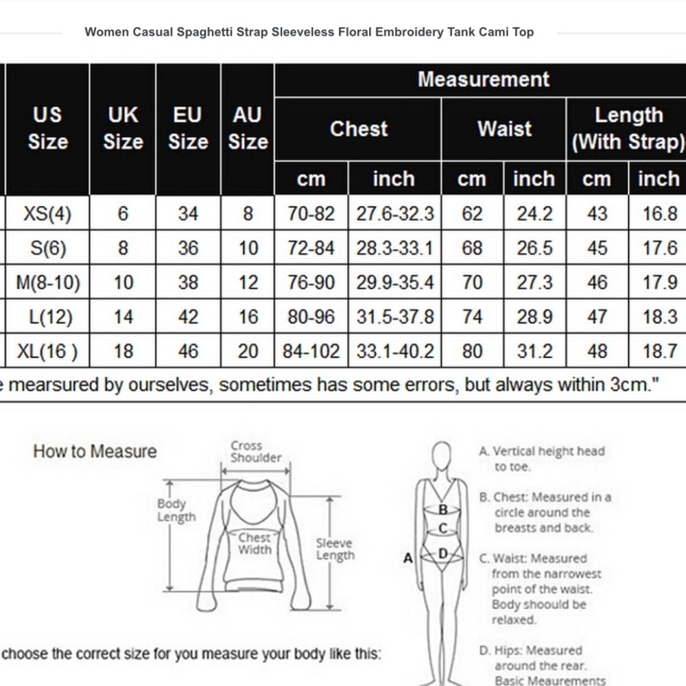 🌹La Vie en Rose • Embroidered Floral Tank Top - Picture 5 of 5