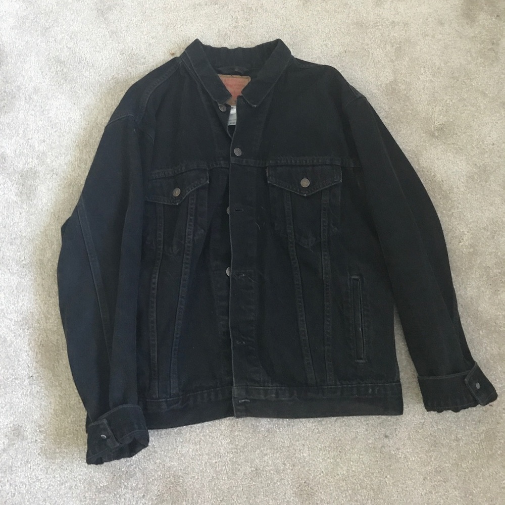 Levi's oversized denim jacket vintage