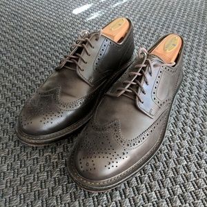 JCrew Gifford Leather Wing Tips
