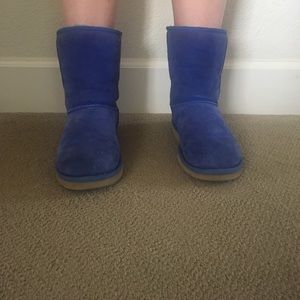 Blue UGG boots