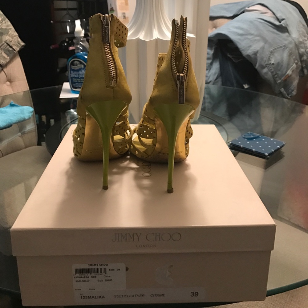 Jimmy Choo strappy heels