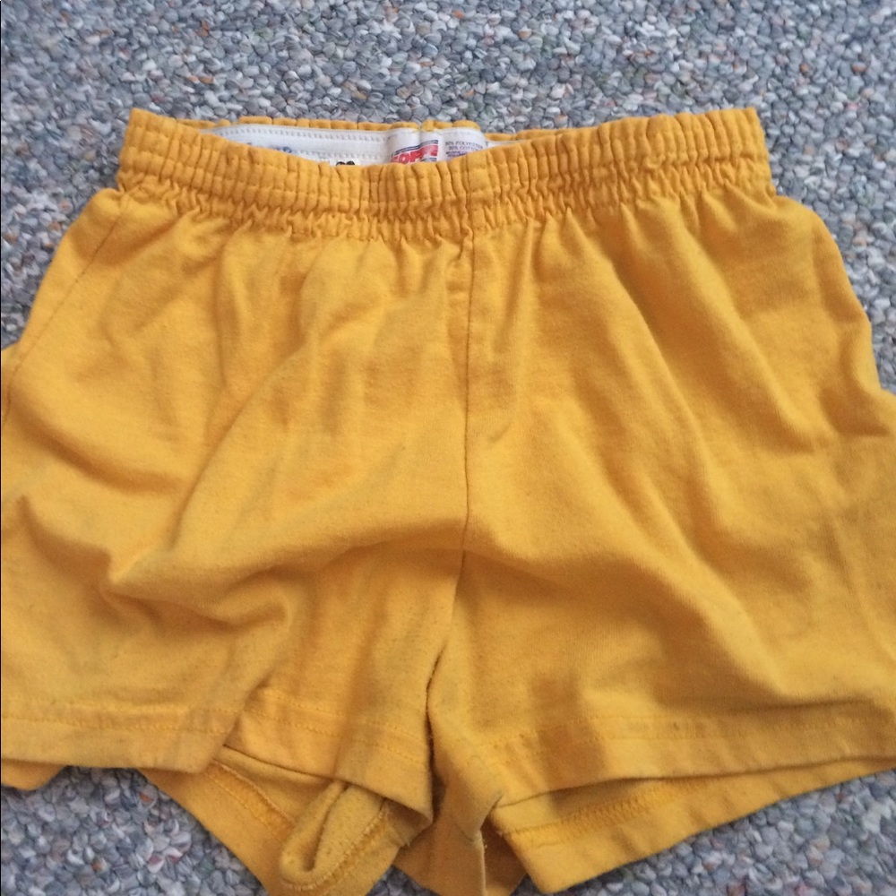 Gold soffe shorts