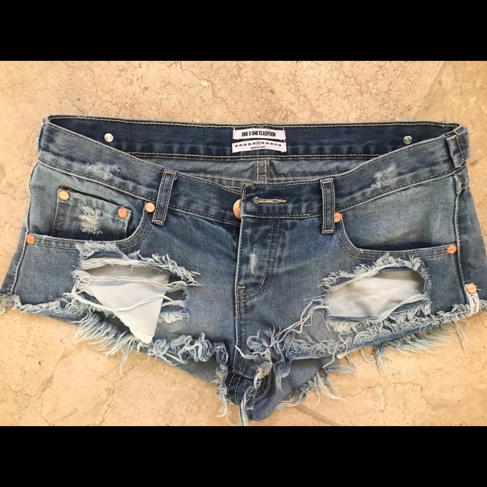 One teaspoon trash whores shorts