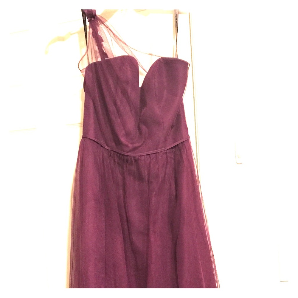 Purple Bridesmaid Dress