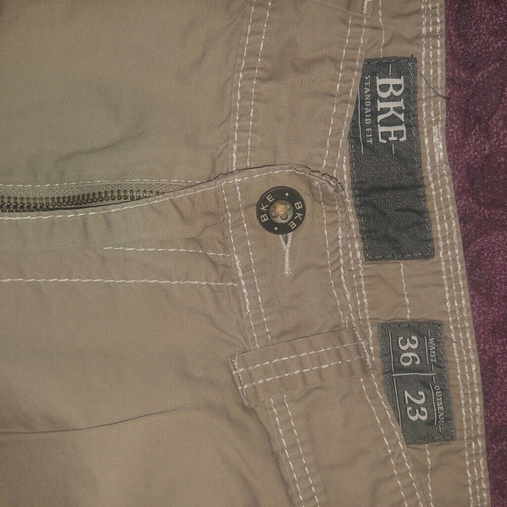 Men's buckle shorts