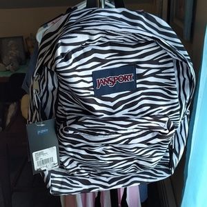 Jansport Bags - NWT Zebra Backpack Jansport Bags - NWT Zebra Backpack