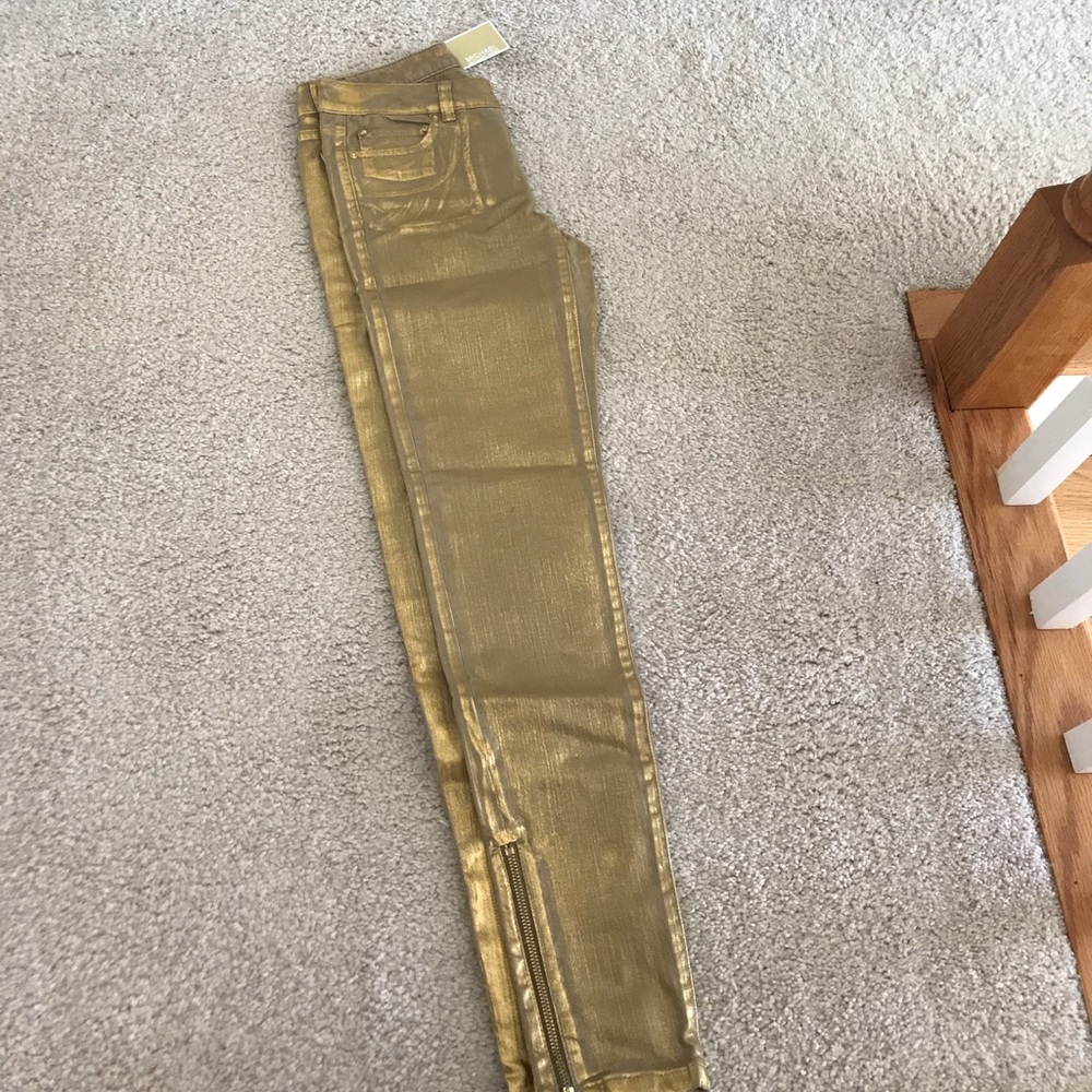 CLOSET CLEAROUT Michael Kors Gold Pants!