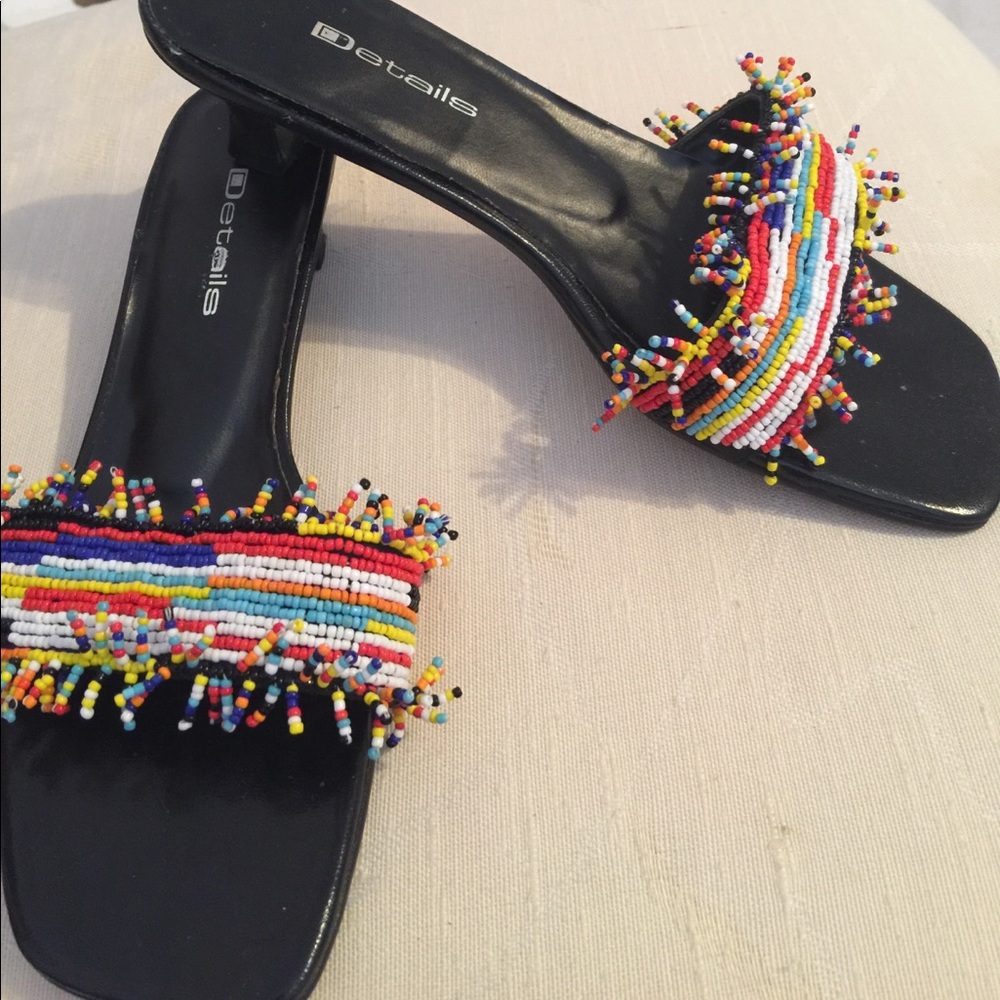 Beaded sandals - Picture 2 of 4