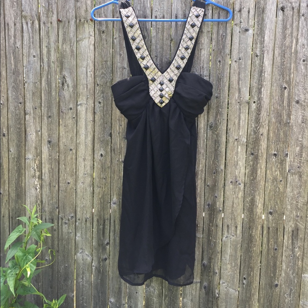 Black beaded dress (Juniors)