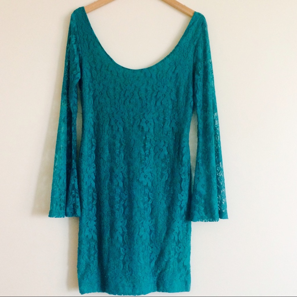 Bailey Blue Lace Dress