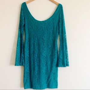 Bailey Blue Lace Dress