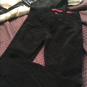 Black corduroy skinny banana Republic  size 30/10