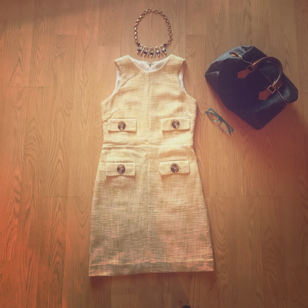 Michael Kors Tweed Sheath Dress