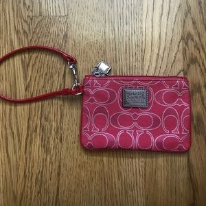 Coach wristlet clutch