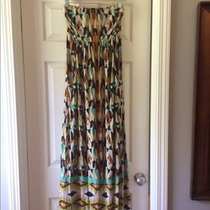 The Limited Aztec print maxi dress