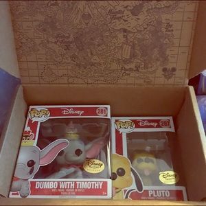 Disney Box w/ Dumbo and Pluto Funko