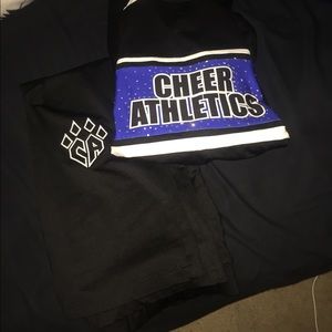 Cheer athletics warm ups