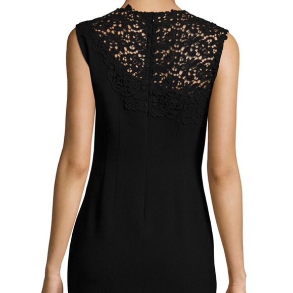 SOLD- Stunning Elie Tahari black dress with lace - Picture 2 of 5