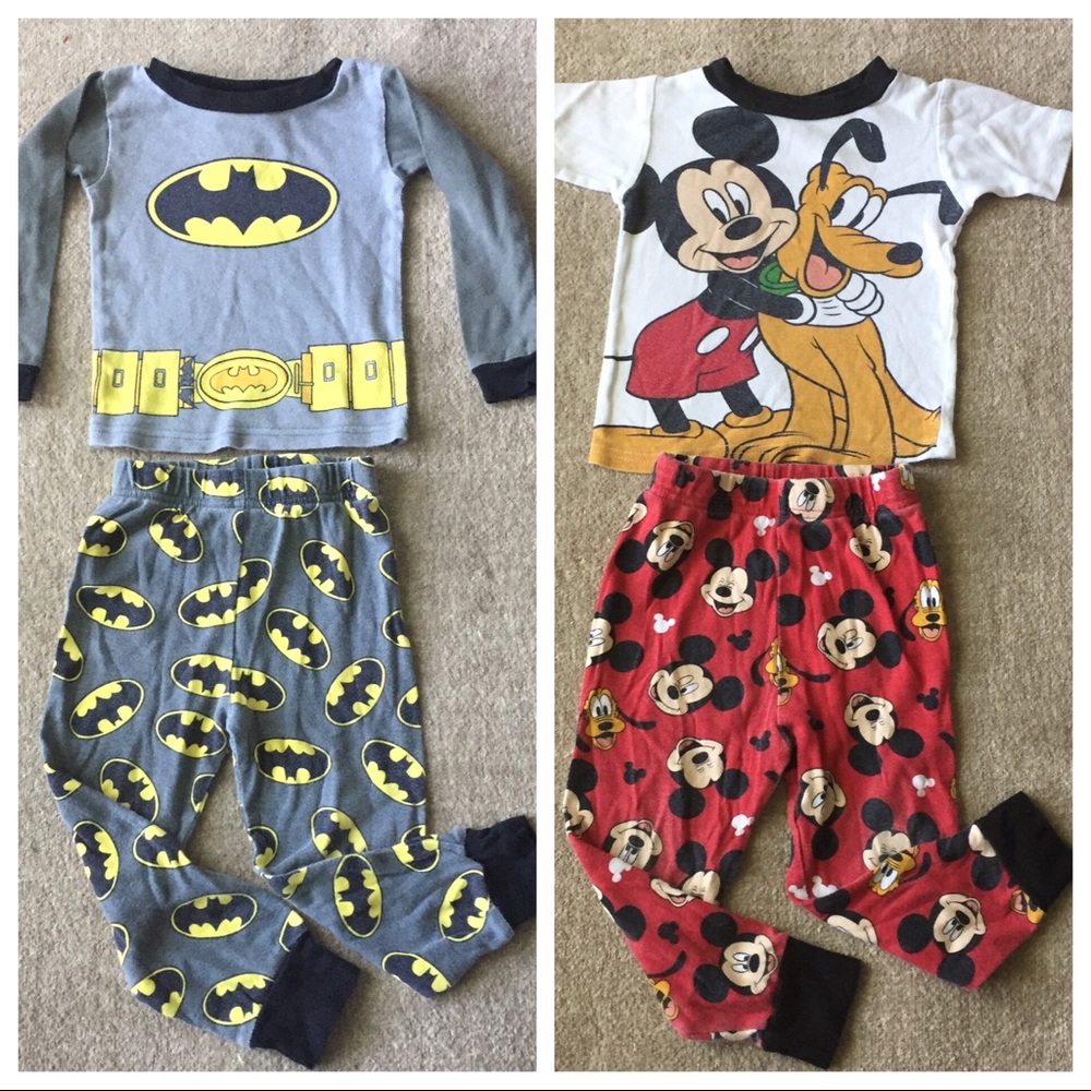 Bundle 3T Disney Batman Pajamas