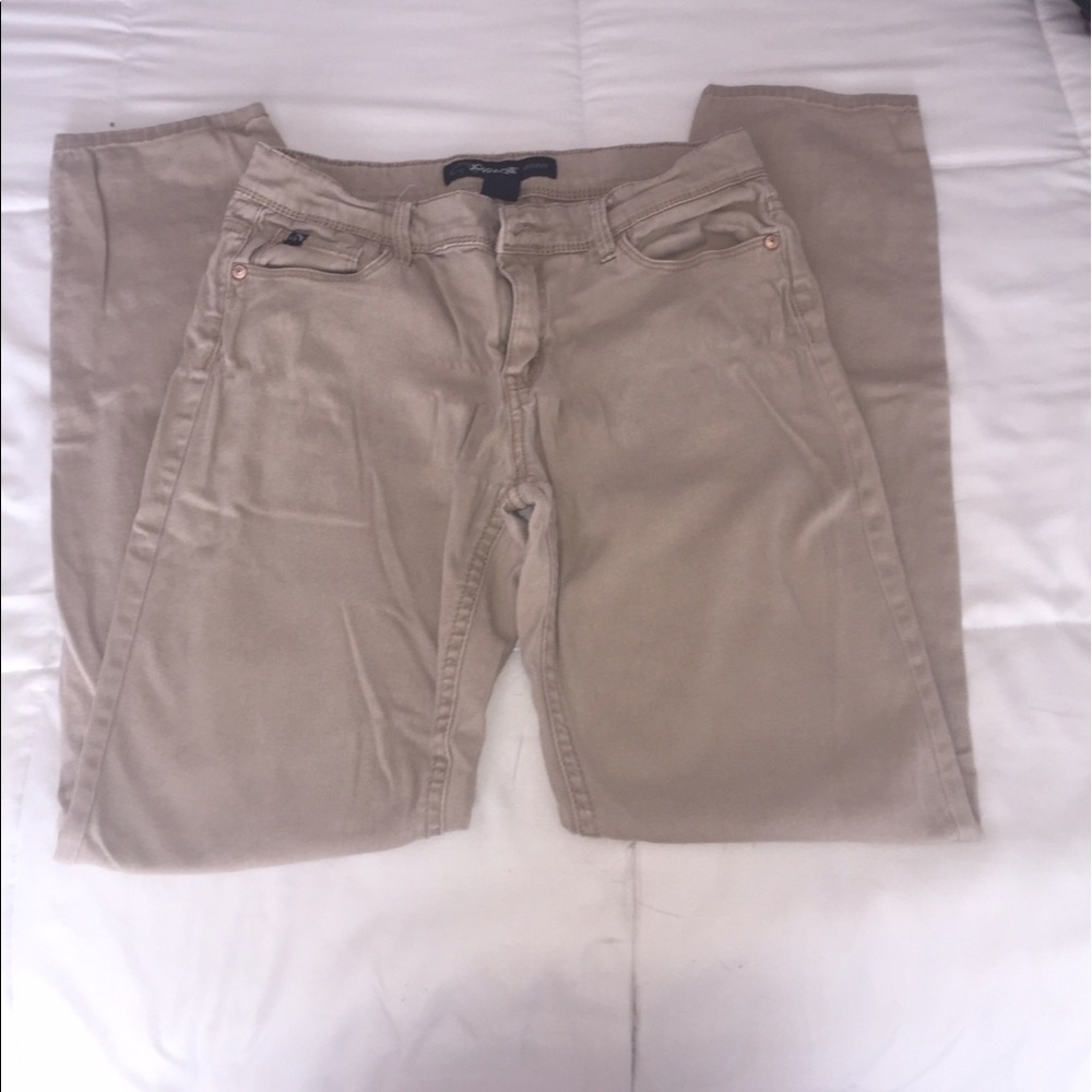 Girls Khaki Uniform Pants