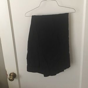 Black stretchy slacks