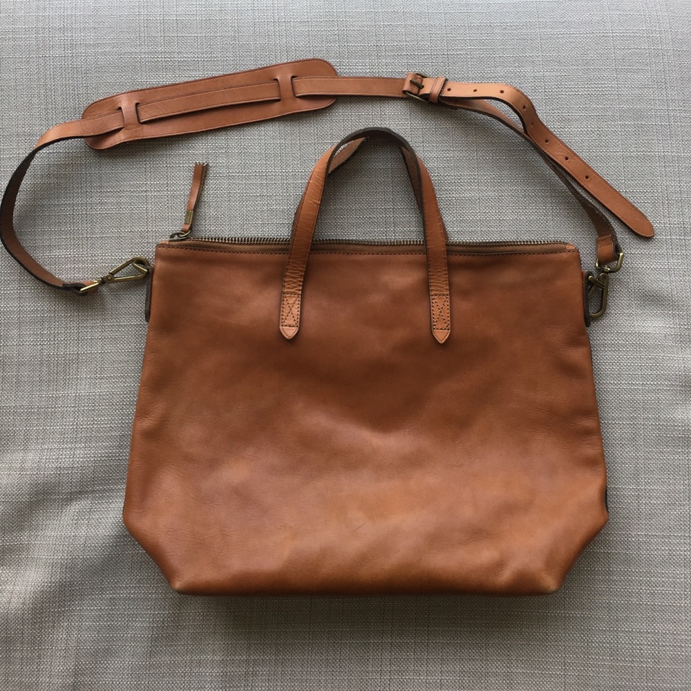 Madewell transport satchel - leather crossbody