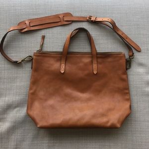 Madewell transport satchel - leather crossbody