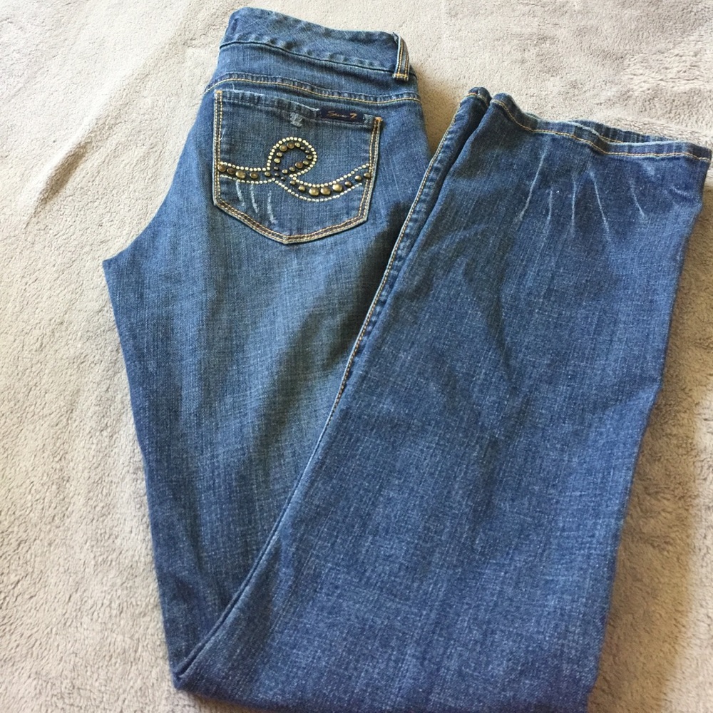 Seven7 reg leg jeans